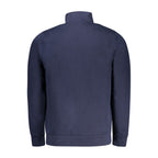 Blue Cotton Men Sweatshirt