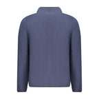 Blue Polyester Men's Sweatshirt