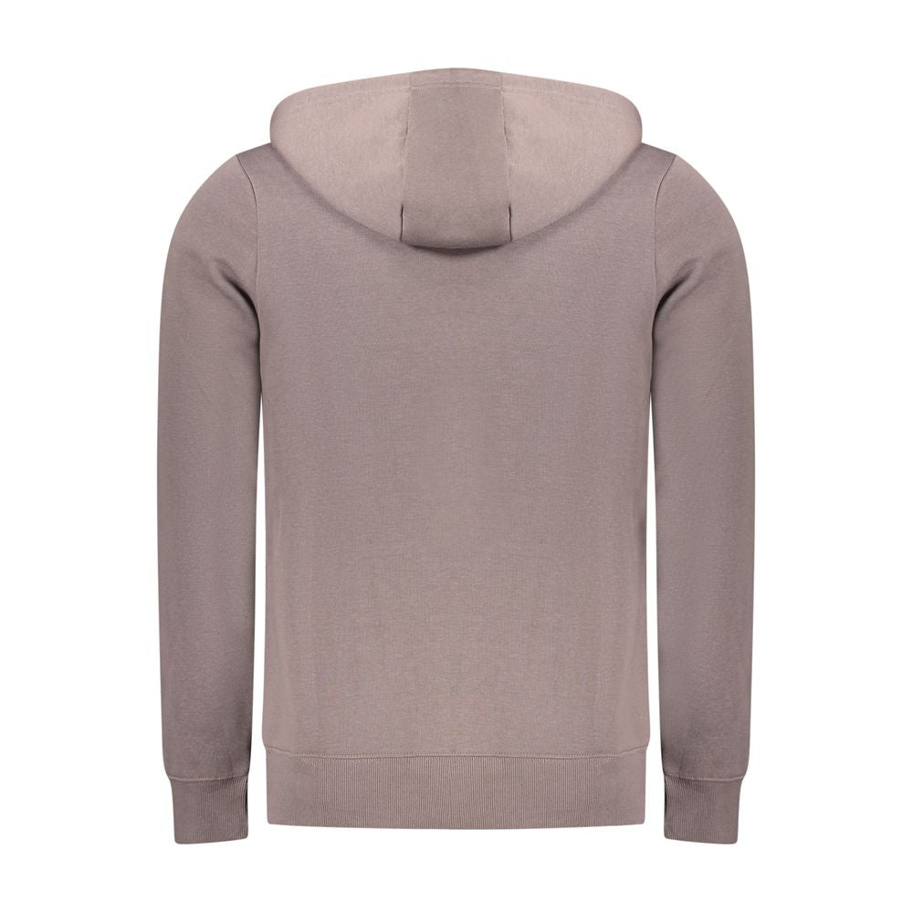 Marrone Cotton Men Sweatshirt