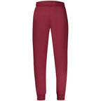 Purple Cotton Men's Tracksuit Pants