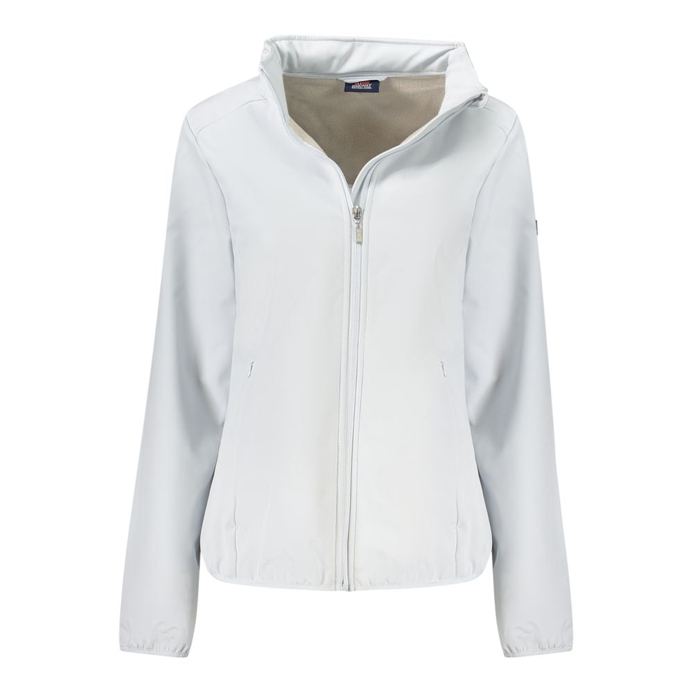 Grigio Polyester Woman Jacket