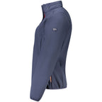 Blue Polyester Women's Jacket