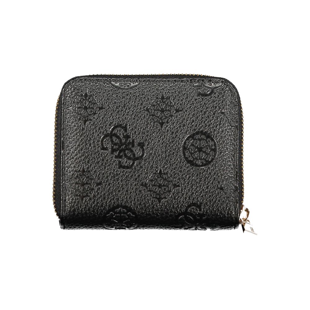 Nero Poliuretano Women Wallet