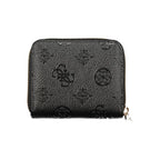 Nero Poliuretano Women Wallet