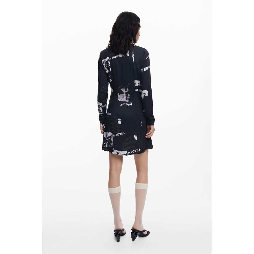 Nero Viscosa Women Dress