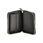 Nero Poliuretano Women Wallet
