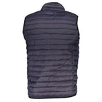 Blu Poliammide Men's Gilet
