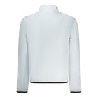 Blue Polyester Men Sweatshirt