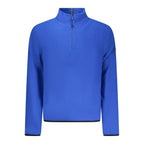 Blue Polyester Men's Sweatshirt
