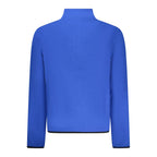 Blue Polyester Men's Sweatshirt