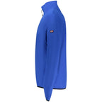 Blue Polyester Men's Sweatshirt