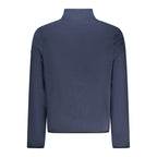 Blue Polyester Men's Sweatshirt