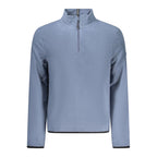 Blue Polyester Men's Sweatshirt