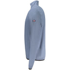 Blue Polyester Men's Sweatshirt