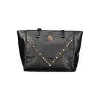 Black PVC Women Handbag
