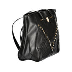 Black PVC Women Handbag