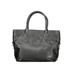 Black PVC Women Handbag