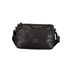 Black Polyester Women's Handbag