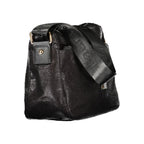 Black Polyester Women's Handbag