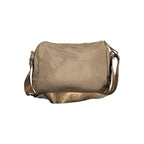 Beige Polyester Women Handbag