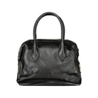 Black PVC Women Handbag