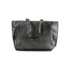 Black PVC Women Handbag