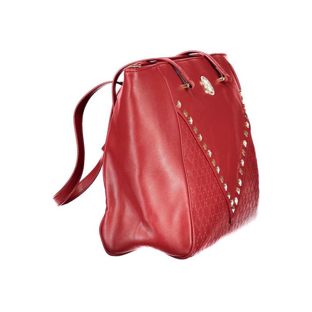 Rosso PVC Women Handbag
