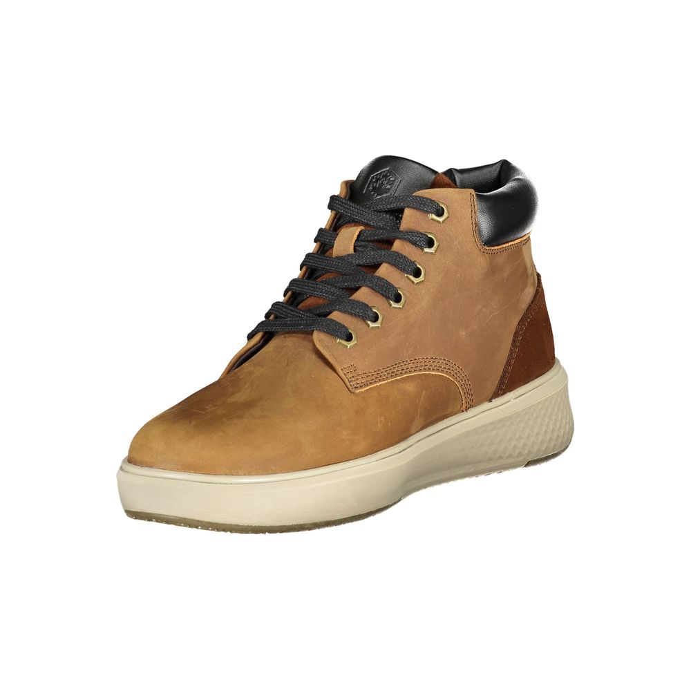 Marrone Leather Men Ankle Boot