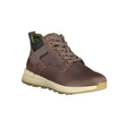 Marrone Leather Men Ankle Boot