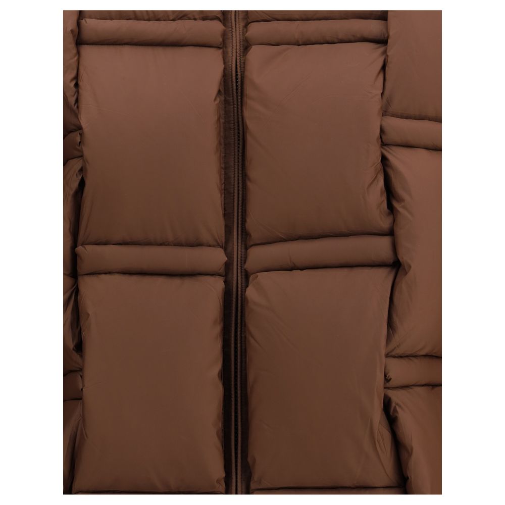 Brown Nylon Coat