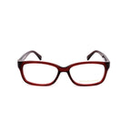 Burgundy Plastic Glasses (Frames)