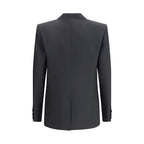 Black Polyester Coat