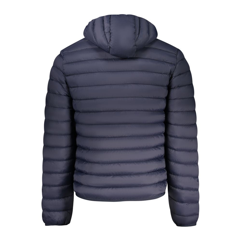 Blu Poliammide Men's Jacket