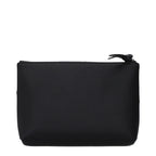 Black Satin Clutch Bag