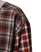 Multicolor Cotton Collared Checkered Shirt