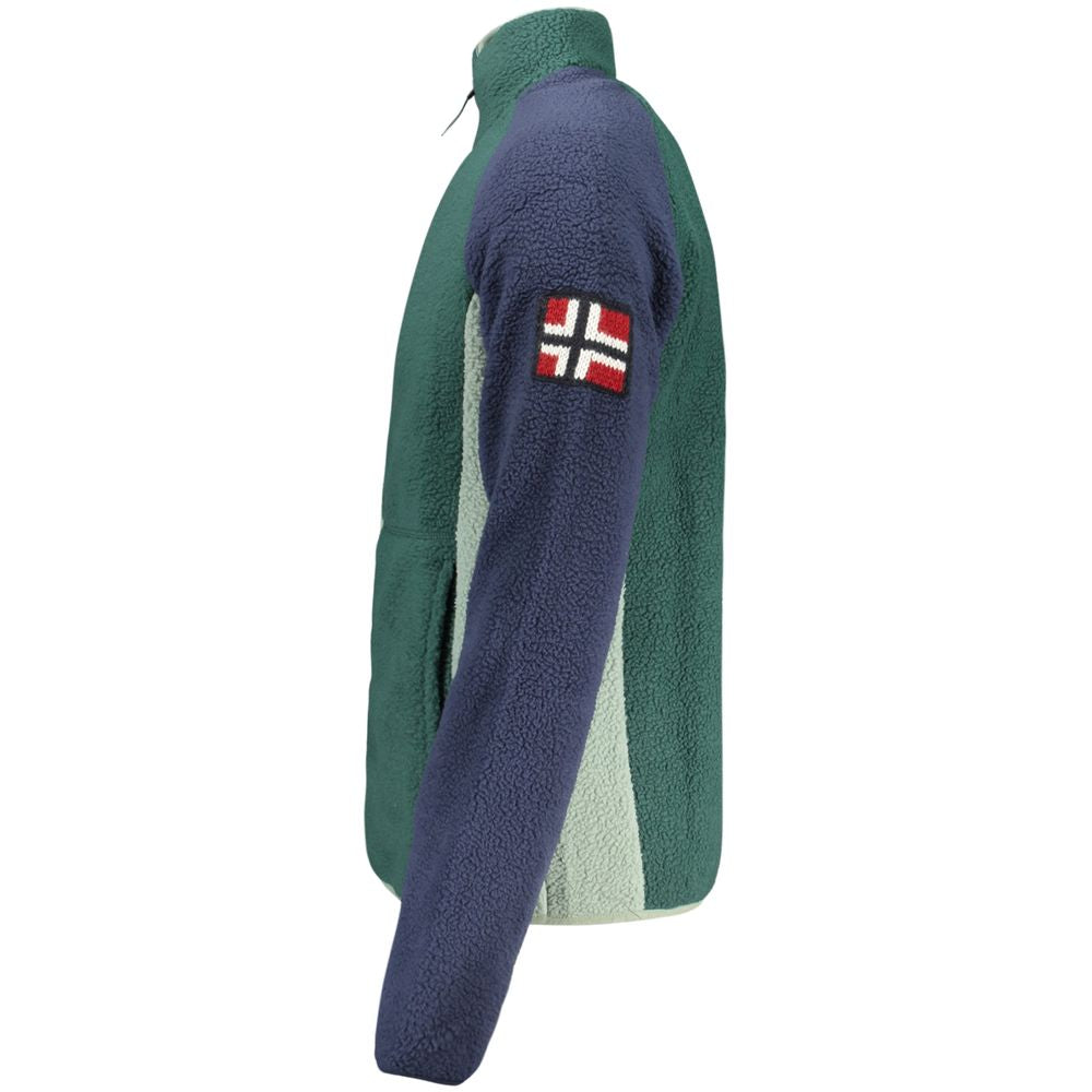 Verde Polyester Men Sweatshirt