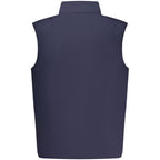 Blue Polyester Men's Jacket