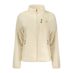 Bianco Polyester Woman Sweatshirt