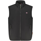 Black Polyester Men's Jacket