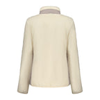 Bianco Polyester Woman Sweatshirt