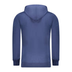 Blue Cotton Men's Hoodie