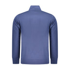 Blue Cotton Men Sweatshirt