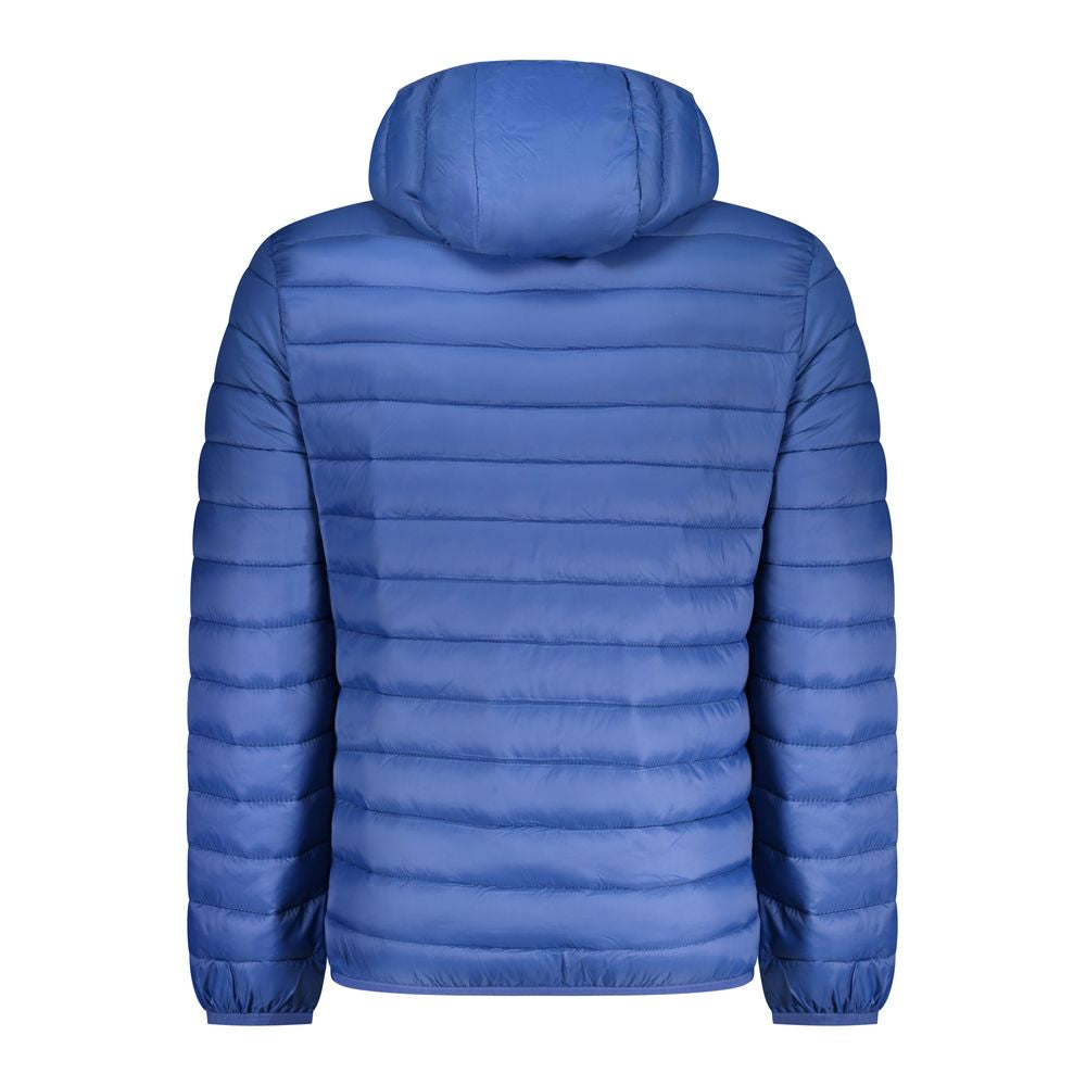 Blu Poliammide Men's Jacket