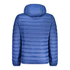 Blu Poliammide Men's Jacket