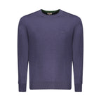 Blue Polyester Men's Sweater