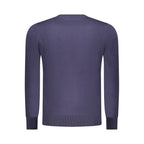 Blue Polyester Men's Sweater