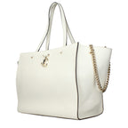 White Leather Shoulder Bag