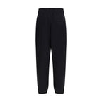Black Cotton Joggers (Workout Pants)