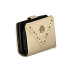 Beige Polyurethane Women Wallet