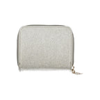 Grigio Polyurethane Women Wallet